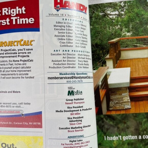 Handyman Club of America Magazine Vol 18 Issue 100 No 3 June July 2010 u Build a - Picture 6 of 9